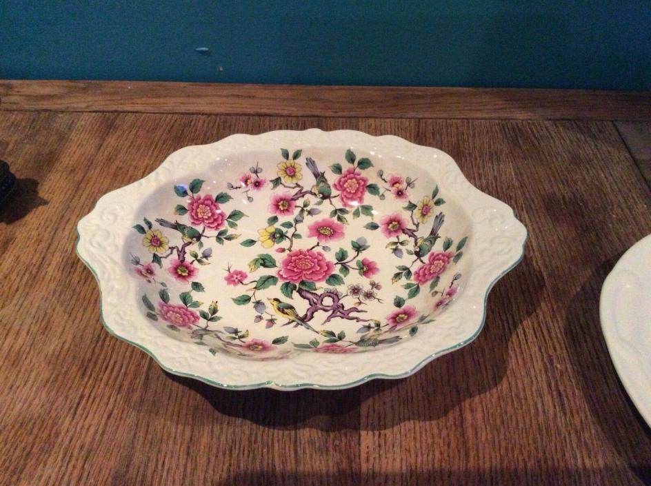 Vintage Old Foley James Kent Ltd Staffordshire Serving Bowl