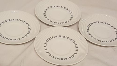 Johnson Bros England Embassy IronStone set of four saucers