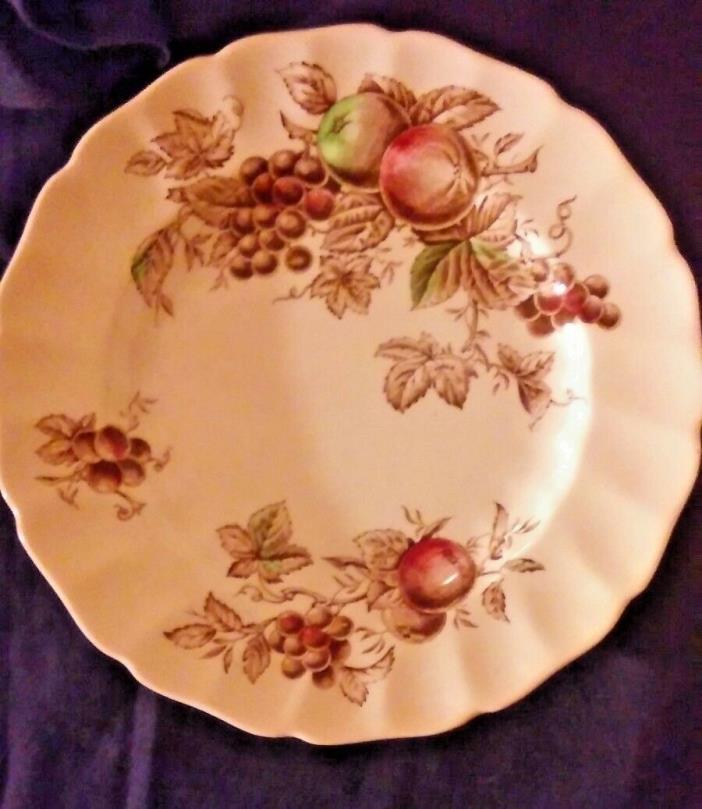 4 10 Inch Dinner Plates in Harvest Time by Johnson Brothers made in England