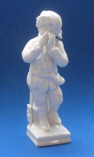 KPM BERLIN MEYER AQUARIUS ZODIAC SIGNS Antique Porcelain BOY JANUARY FIGURINE
