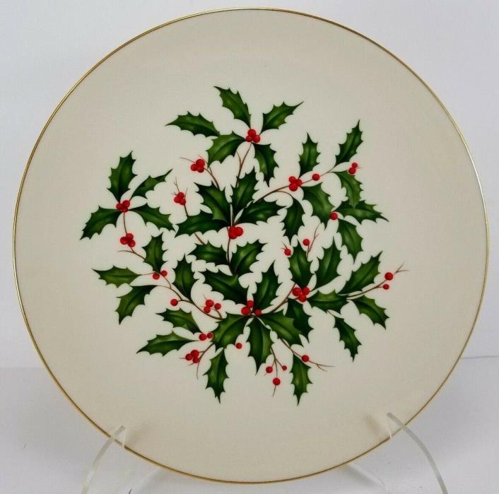 Lenox Holiday Dimension Round Serving Platter 12.75