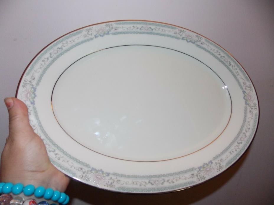 Lenox Hayworth Cosmopolitan Collection 13 5/8 Oval Serving Platter Made in USA