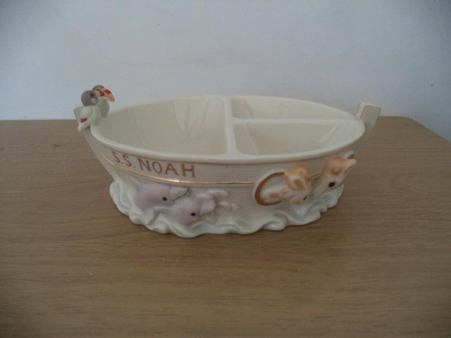 Lenox NOAH'S ARK Child's Divided Bowl ONLY