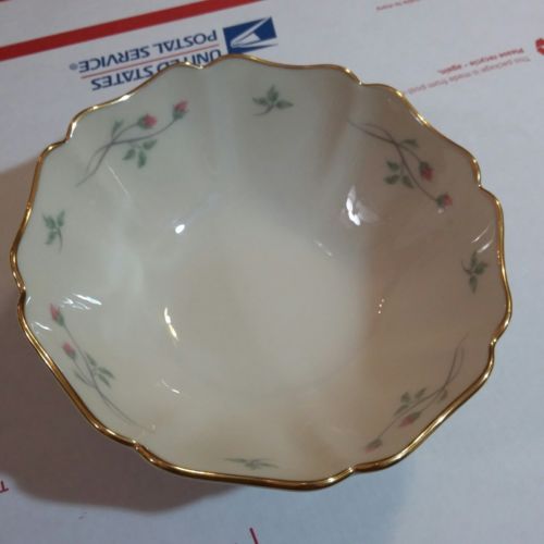 Lenox Rose Manor Scalloped Porcelain 5 1/2