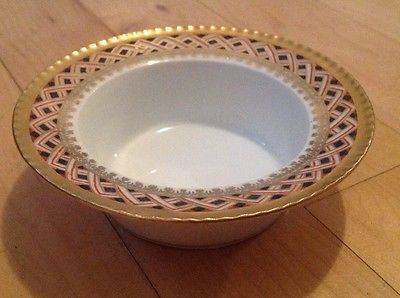 Vintage Gold Decorative Limoges Coronet Small Round Dish
