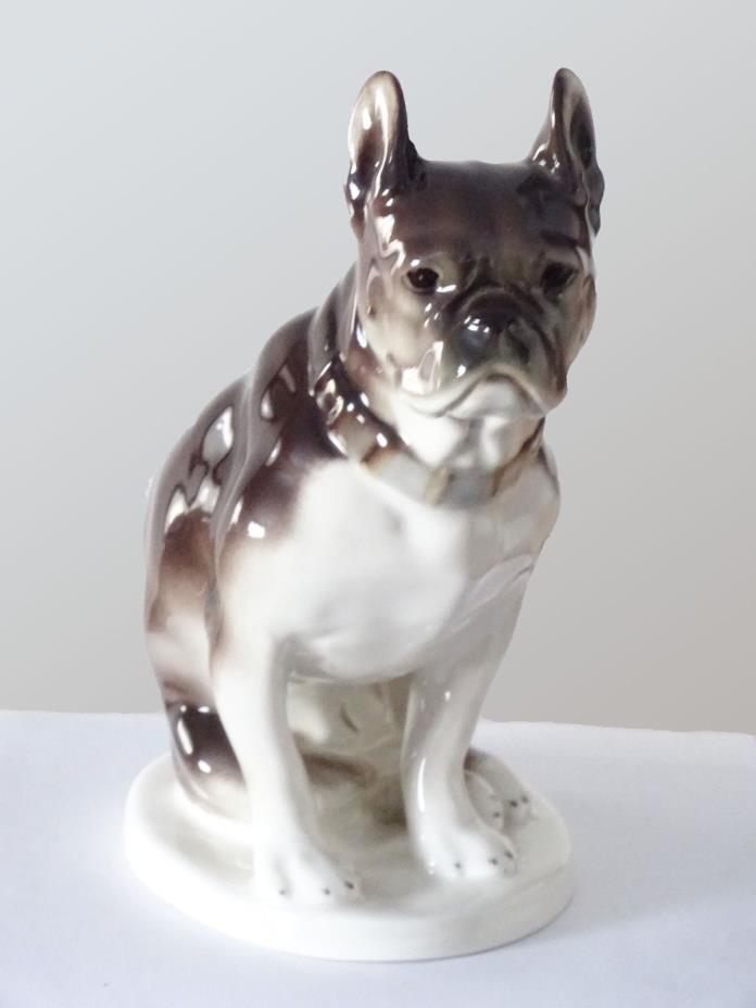 lomonosov porcelain sitting bulldog