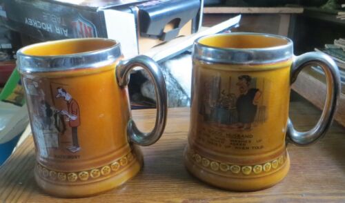 2 Lord Nelson Pottery Mugs...very Nice