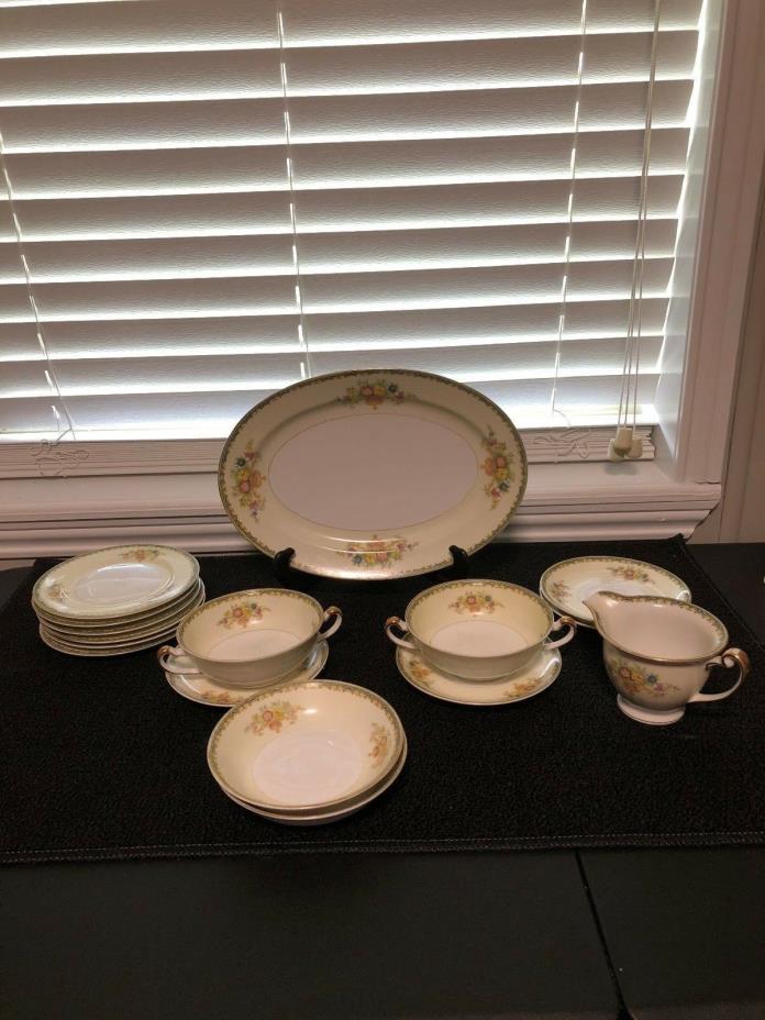 Kikusui China /Japan 16 piece set pre-owned