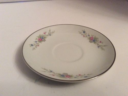 Florenteen Fine China, Fantasia Pattern, Saucer, 5.75”, 1970’s