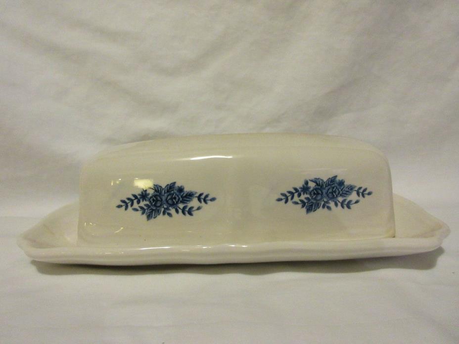 Federalist Ironstone Butter Dish Japan 4238