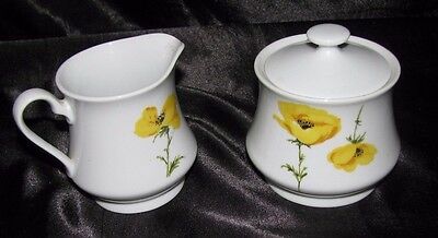 Cotillion International China Cream & Sugar Dish From Japan