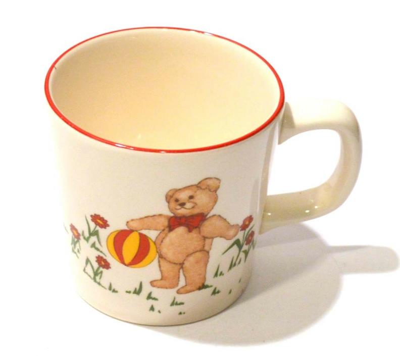 Lovely Vintage Mason's Teddy Bear Child's Cup or Mug
