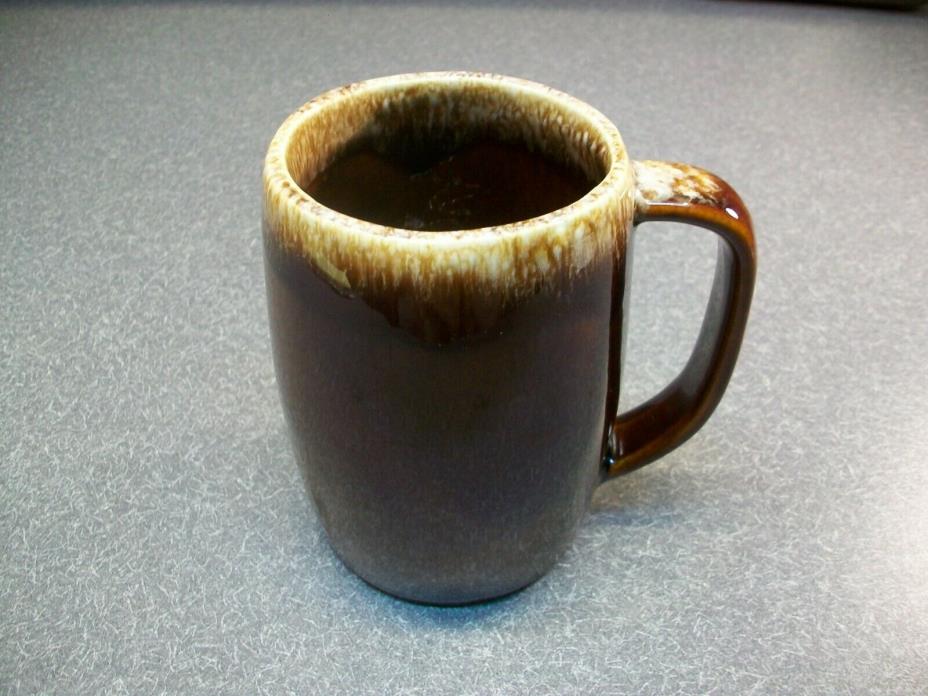 HULL Brown Drip Coffee Cup Mug LARGE