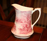 Alfred Meakin Pink Tinturn 16 Ounce Cream Pitcher
