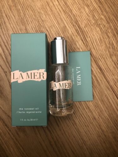 AUTHENTIC EMPTY CREME DE LA MER RENEWAL OIL BOTTLE ONLY  30mL 1 oz.