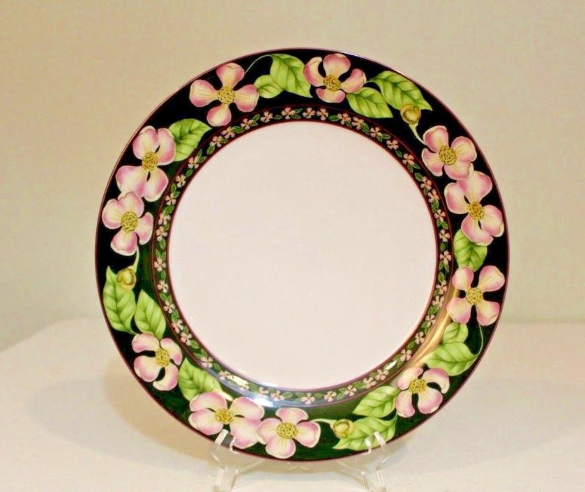 American Atelier Dogwood China 18 Piece Set Dinner Plates Bowls Dessert Cups