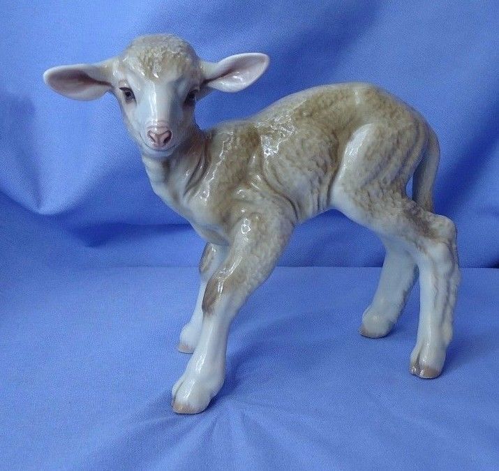 1940 baby lamb goat Eschenbach Karner ROSENTHAL Germany 7