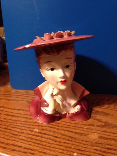 Pink Head Vase