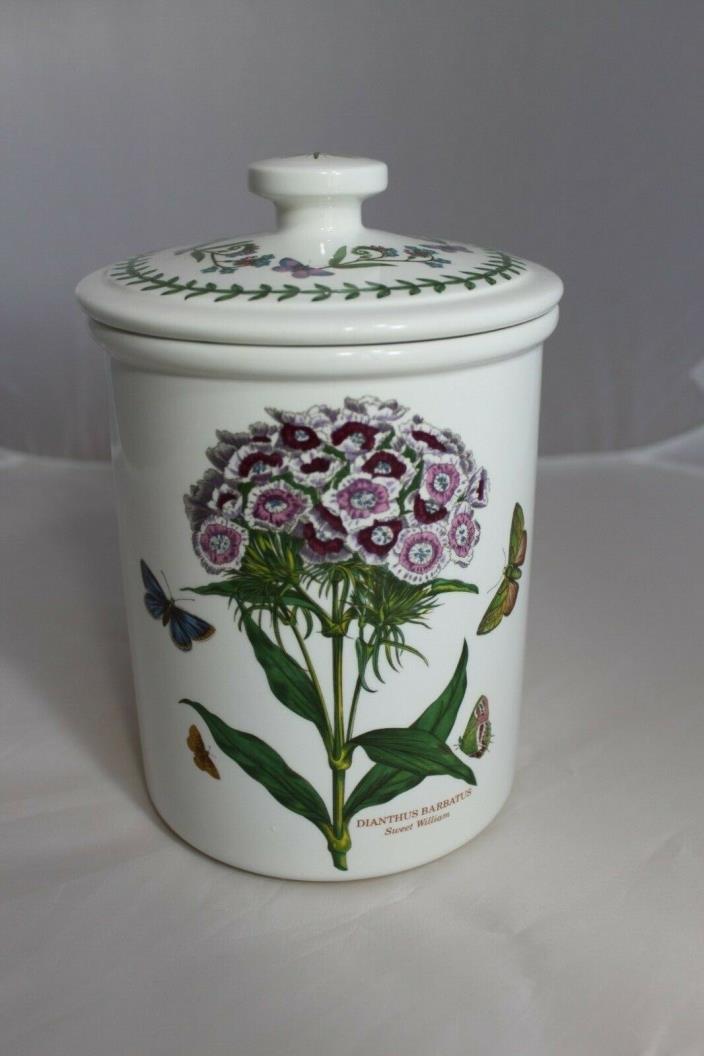 Portmeirion Botanic Garden Storage Crock w/lid 8