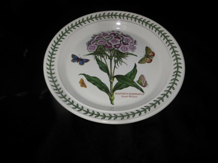 Portmeirion Botanic Garden Salad Plate - Dianthus Borrbatus Sweet William