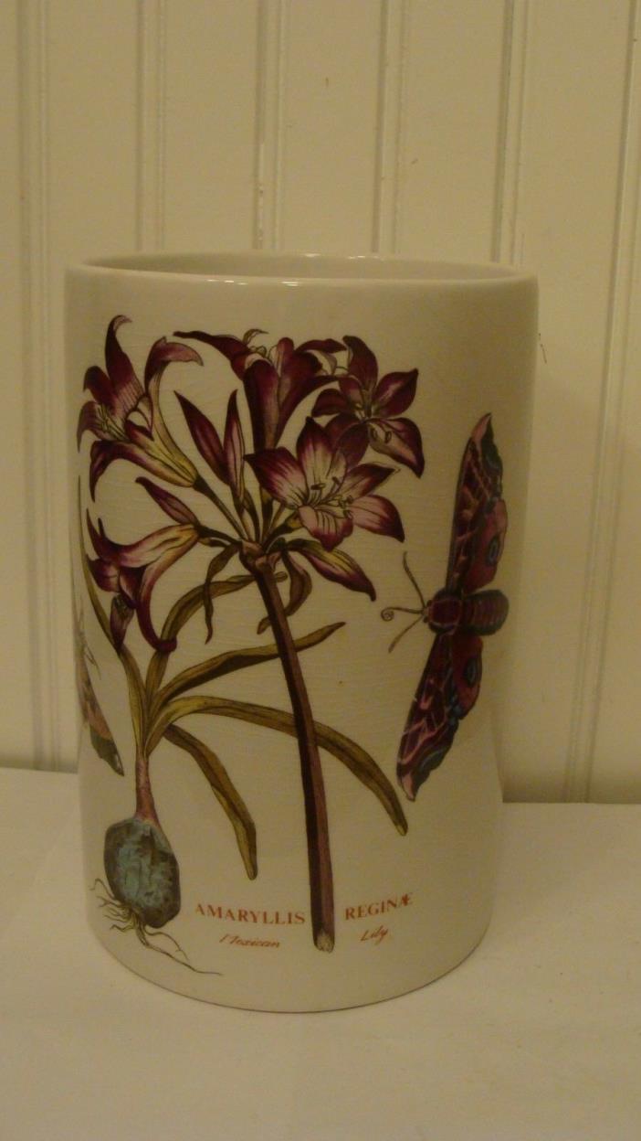 The Botanic Garden Circa 1818 Portmeirion Vase Copyright Design, England 7.5