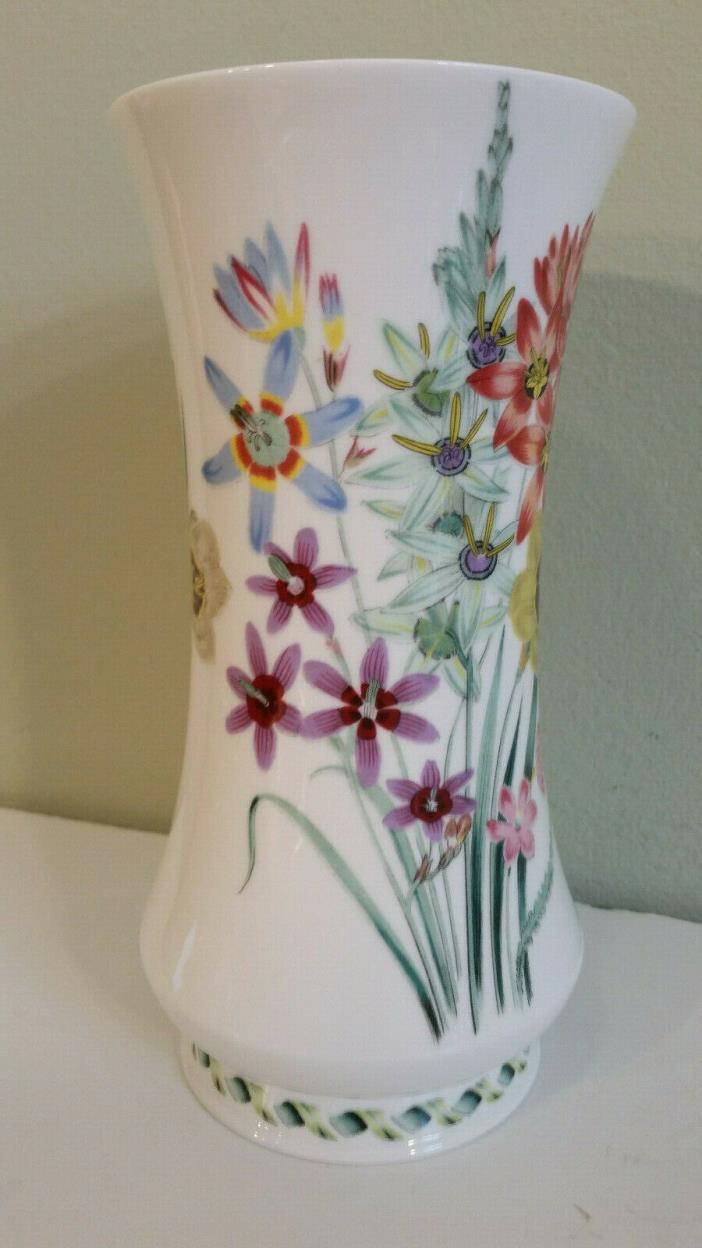 NEW Portmeirion Vase Ladies Flower Garden 'Kyoto Vase' Susan Williams-Ellis 8