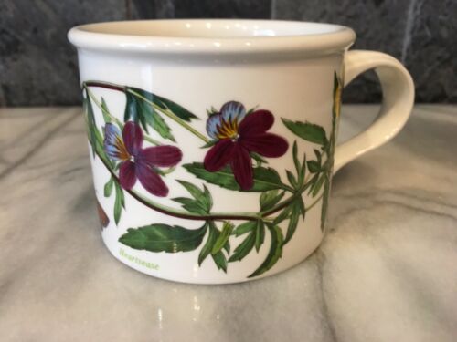 Vintage 1972 Portmeirion Botanic Garden Viola Tricolor Flower Tea or Coffee Cup
