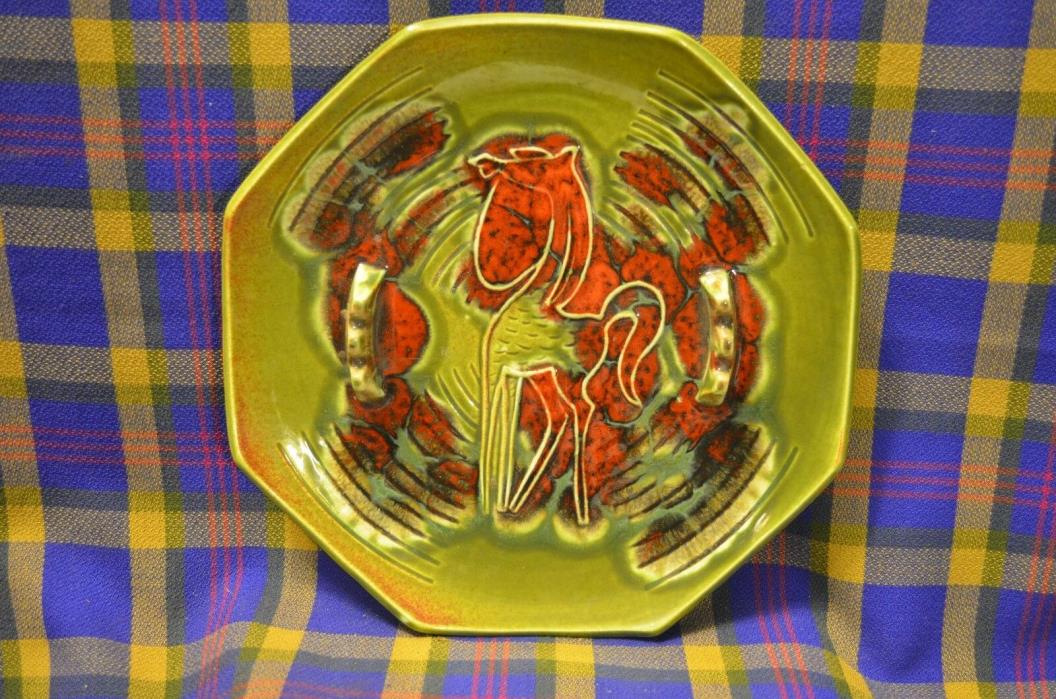 RARE RedWing #890 Charles Murphy Multi Colored Ashtray w/Horse Silhouette