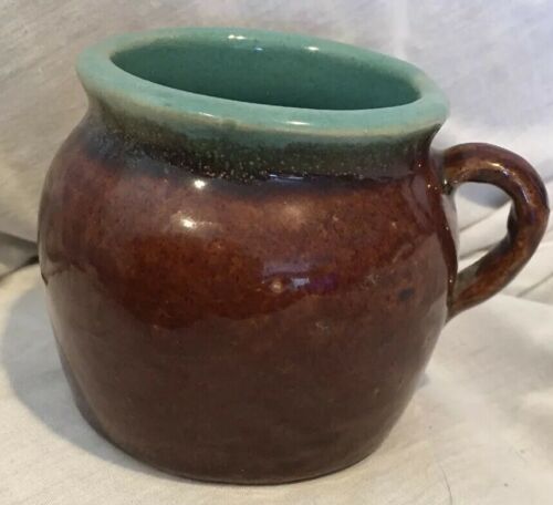Vintage Red Wing Stoneware Glazed Village Green Coffee Cup Jar  *EX+++ 1950’s