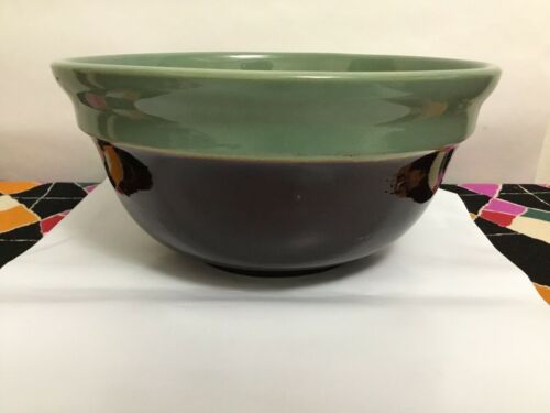Vintage Red Wing Pottery Oomph Stoneware 10 inch Mixing, Serving Bowl