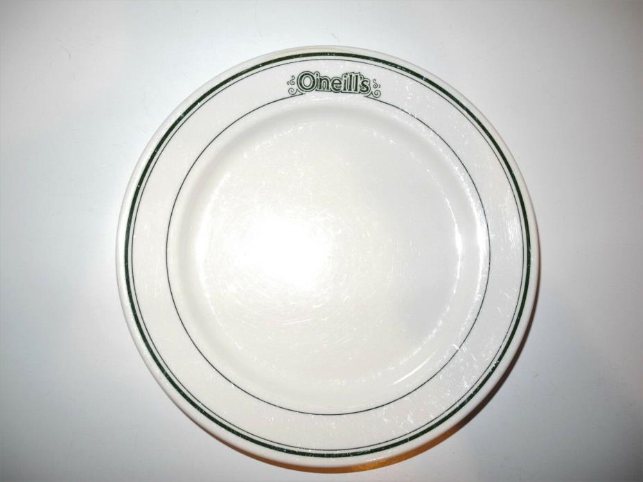 O'neill's Restaurant Ware Dinner Luncheon Plate Irish Vintage Homer Laughlin