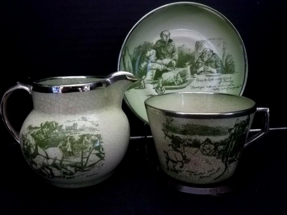 Ridgways England Scenes from Coaching Days & Coaching Ways cup saucer creamer
