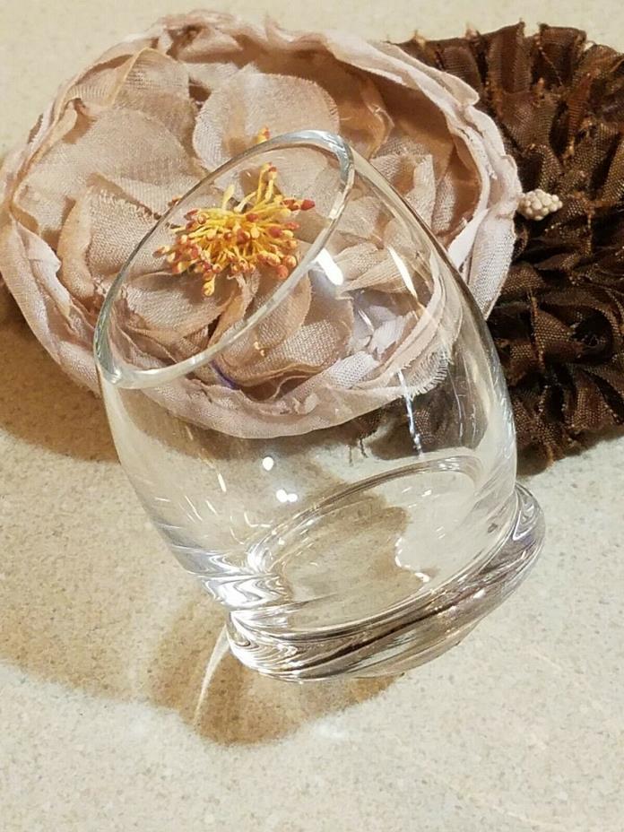 VINTAGE ROSENTHAL SCHNAPS-Ei STUDIO LINE WOBBLE LIQUER CORDIAL EGG SHOT GLASS