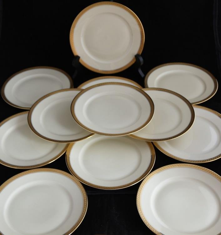 Set 12 Rosenthal Continental MONACCO IVORY Bread & Butter PLATES