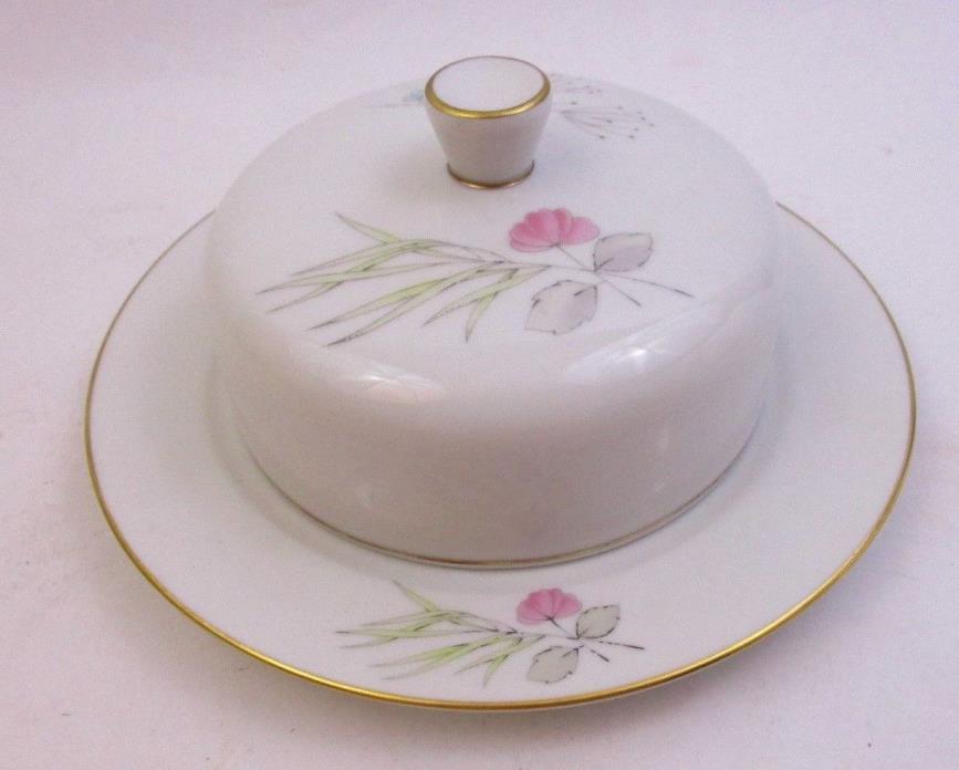 ROSENTHAL - BETTINA PARISIAN SPRING IVORY - COVERED BUTTER DISH (45T)