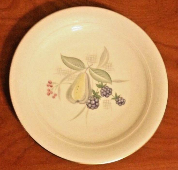 Rosenthal China Fruit Pattern #3226/9 Lunch Salad 7 1/2 Plate Pear Blackberries