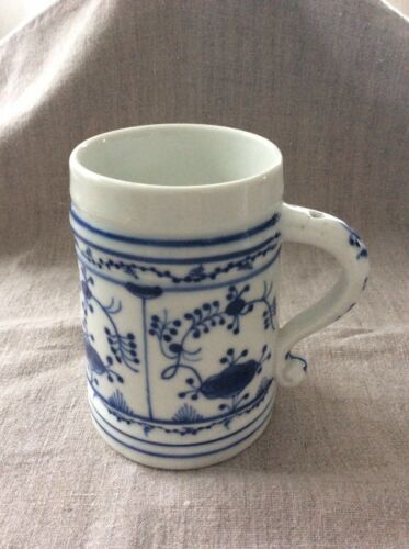 Blue Fluted Royal Copenhagen/ Meißen tall Porcelan Mug