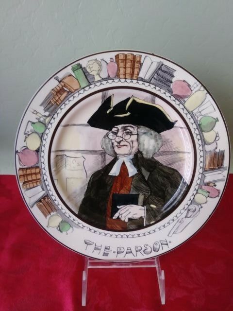 Vintage Royal Doulton Collector Plate The Parson D6280