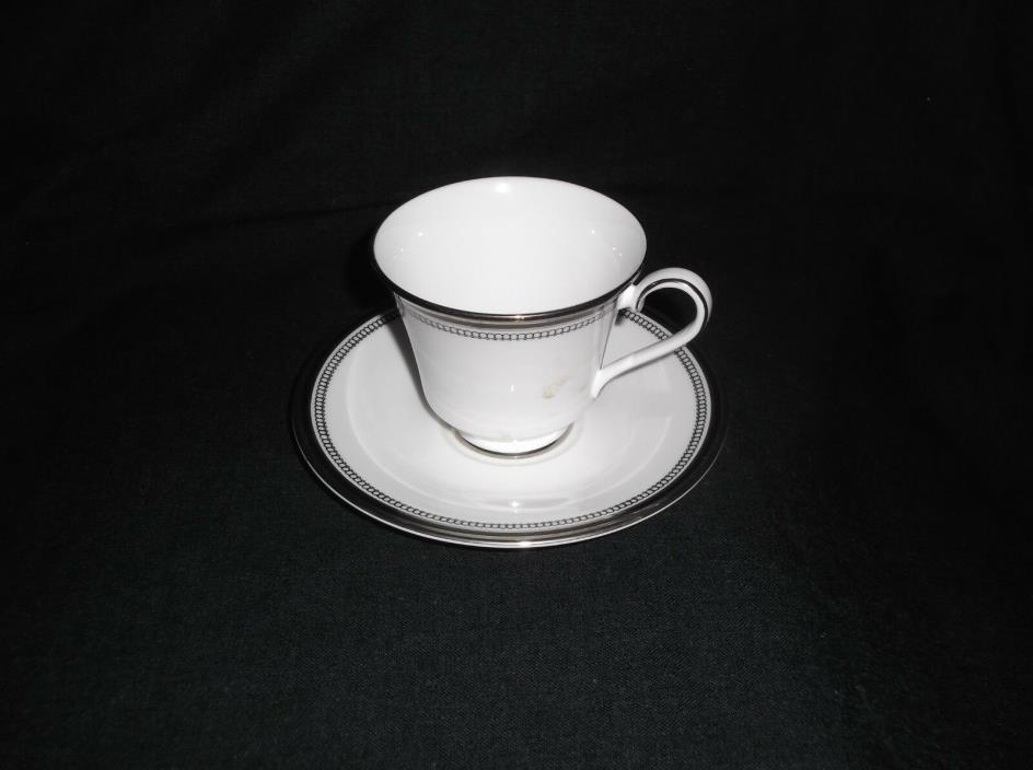 Royal Doulton England Fine Bone China Sarabande Tea Cup With Saucer