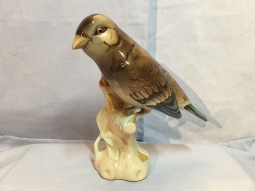 Vtg ROYAL DUX Bird FIGURINE 3 Marks VG Condition Vibrant Colors Czechoslovakia