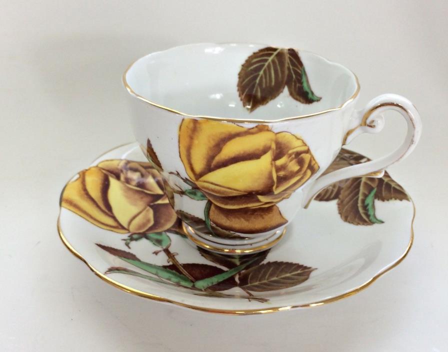 Vintage Royal Standard English Rose Tea Cup and Saucer