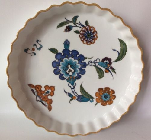Royal Worcester Palmyra Fluted Quiche Tart Pan Dish 9