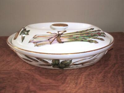 Vintage Royal Worcester Oven-To-Tableware  Evesham Covered Casserole/Dish 1961