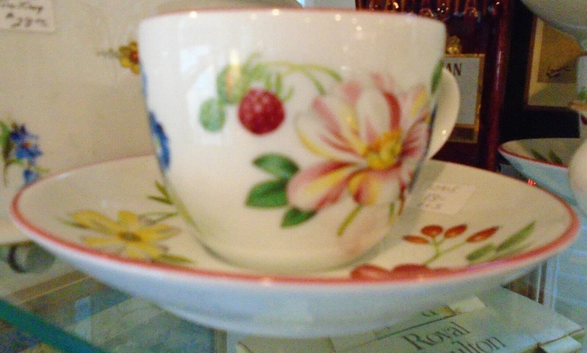 ROYAL WORCESTER- ASHFORD CUP AND SAUCER