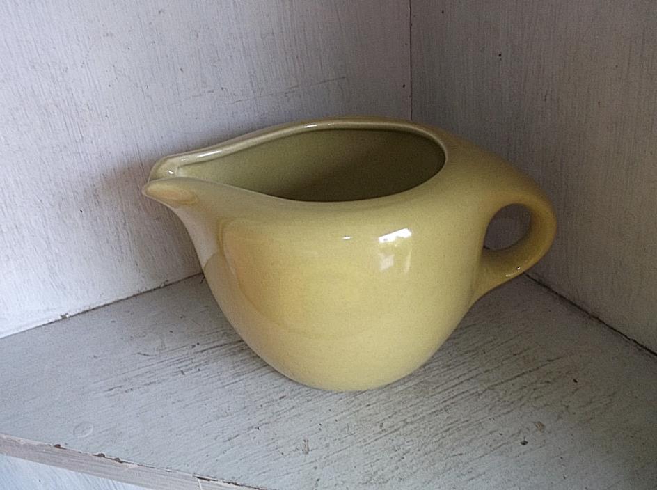 Iroquois Casual China By Russel Wright Avocado Yellow Coffee Pot Botton ONLY