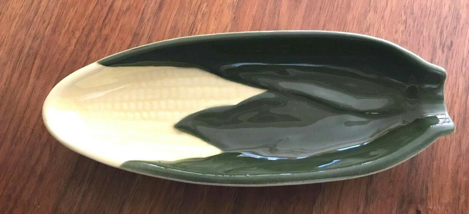 Shawnee Pottery Vintage Corn King Corn on the Cob Holder Dish #79