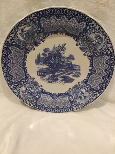 The Spode Blue Room Seasons Dinner Plate