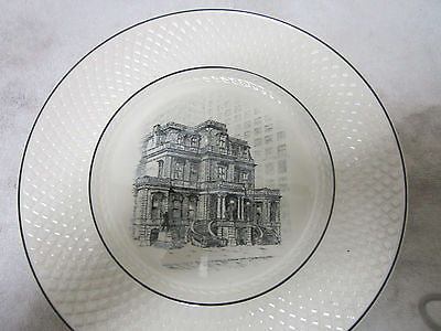 SPODE MANSARD UNION LEAGUE OF PHILADELPHIA 100TH ANNIVERSARY PLATE 1862-1962