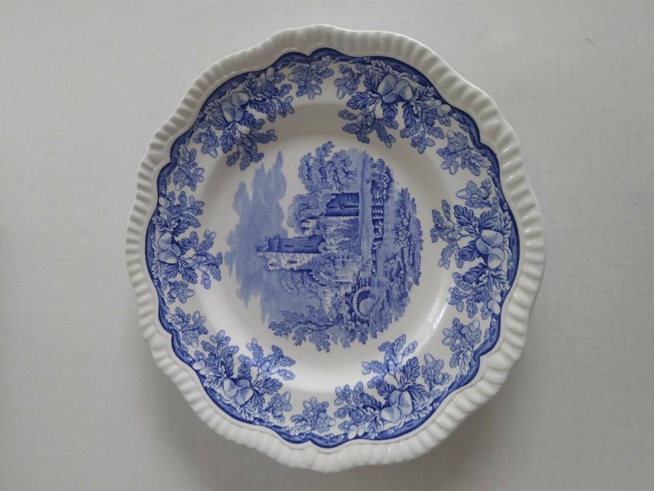 Vintage Lot 2 Bombay Company Spode Blue Room Collection Plates Ruins Pagoda 11