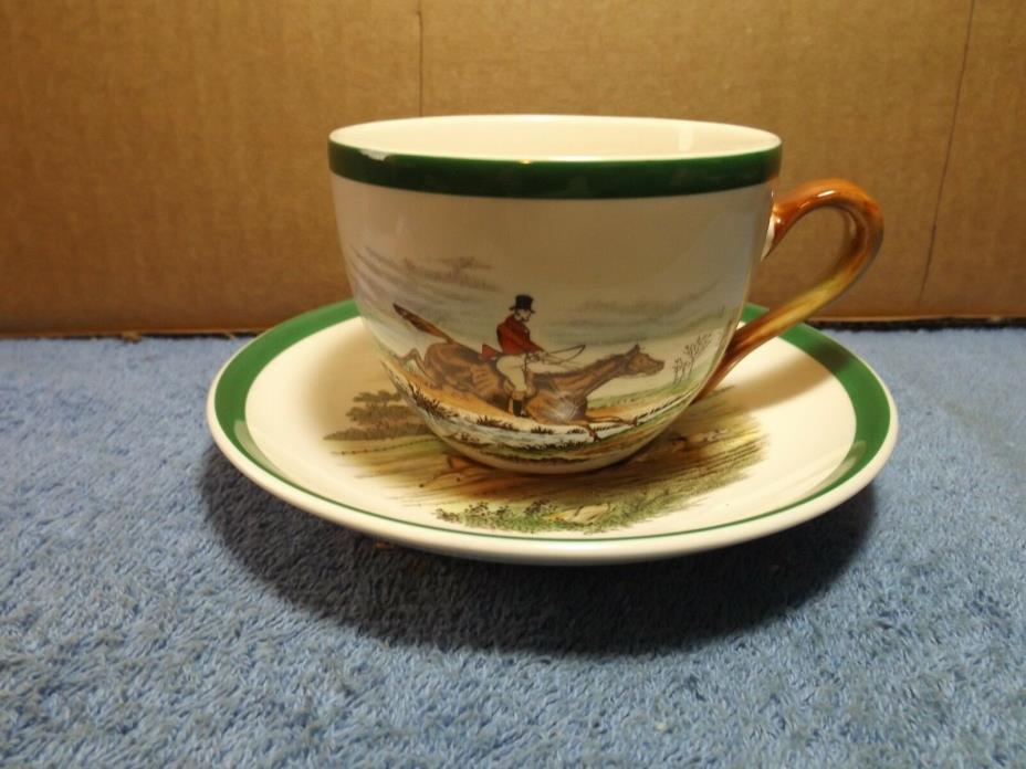 Vintage SPODE Cup & Saucer, made in England, 